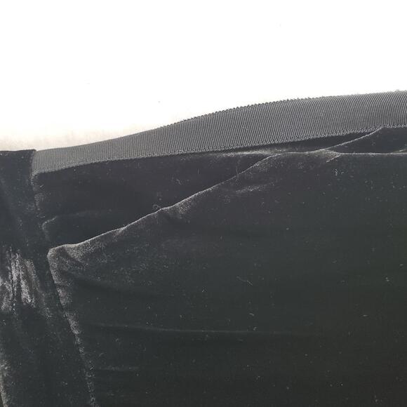 🪲 RARE Veronica Beard Ramsey Wide-leg High-waist Velvet Tux Pants, Black - Picture 11 of 15